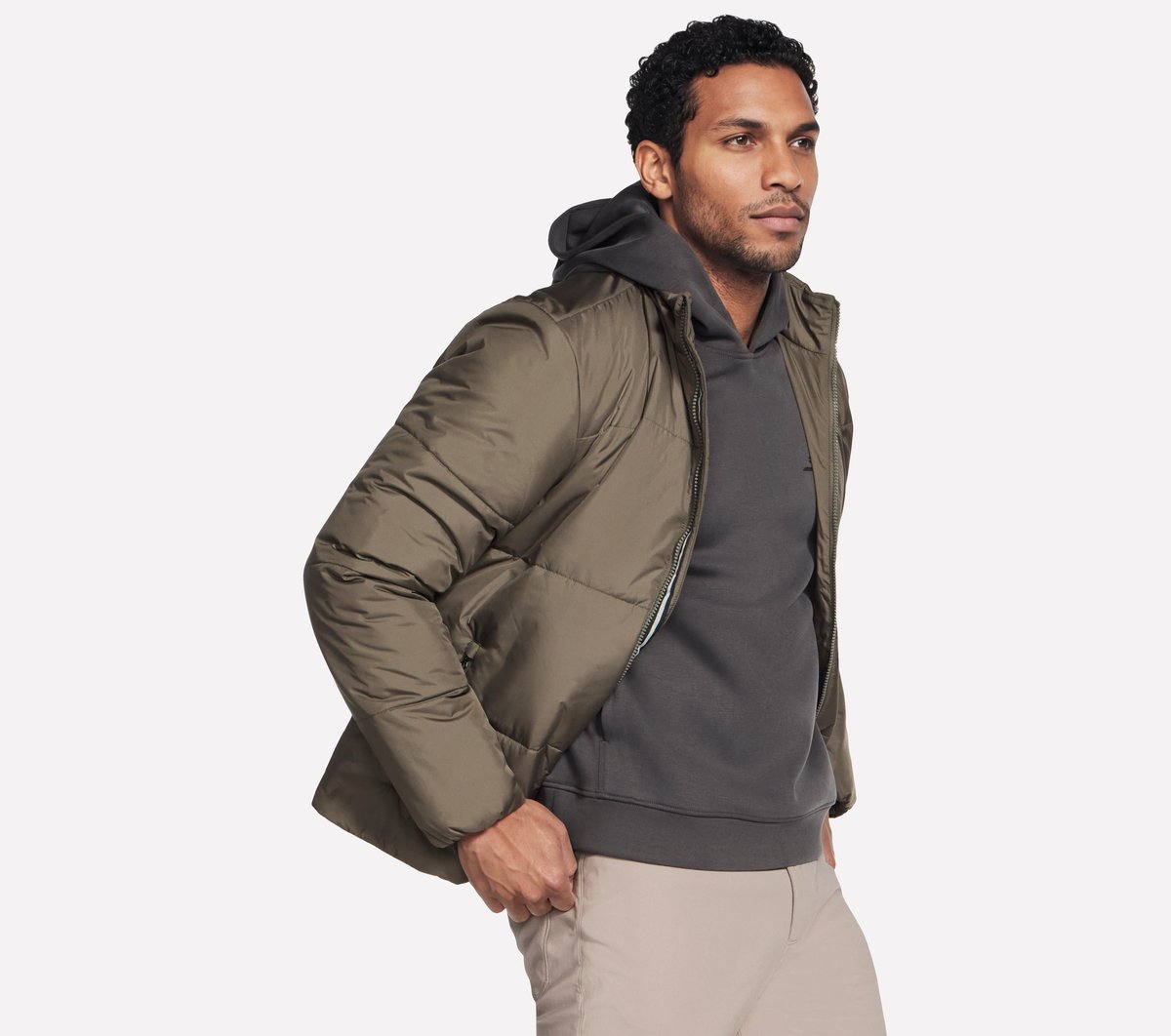 GO SHIELD Cozy Fit Element Jacket | Skechers Men