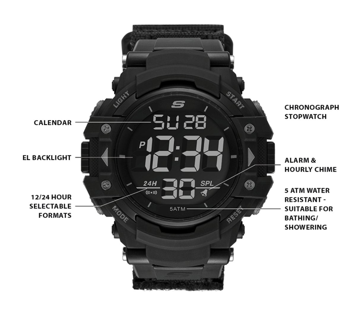 Keats Digital Watch | Skechers Men