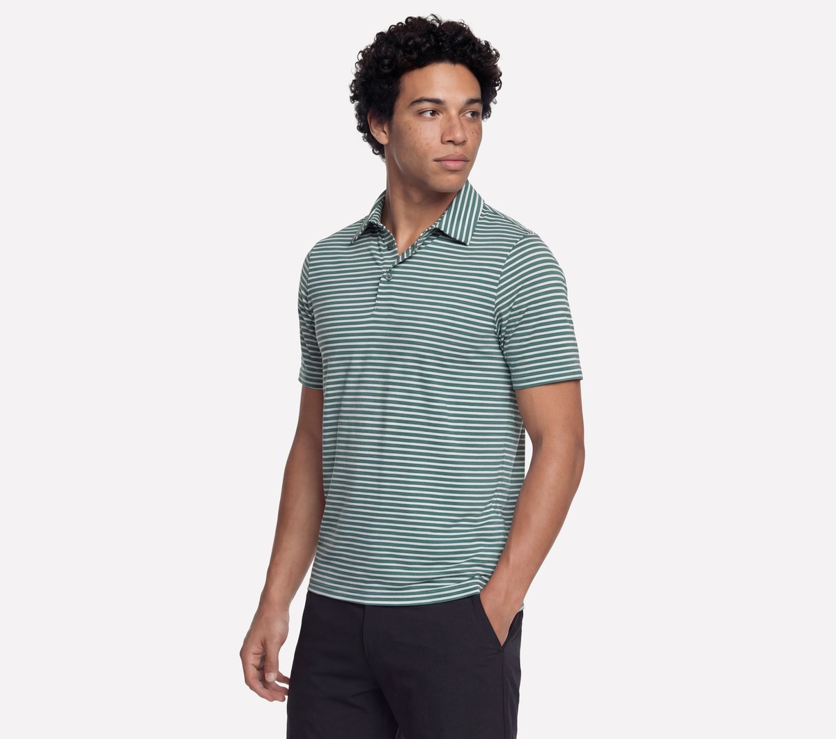 GO DRI All Day Piedmont Polo | Skechers Men