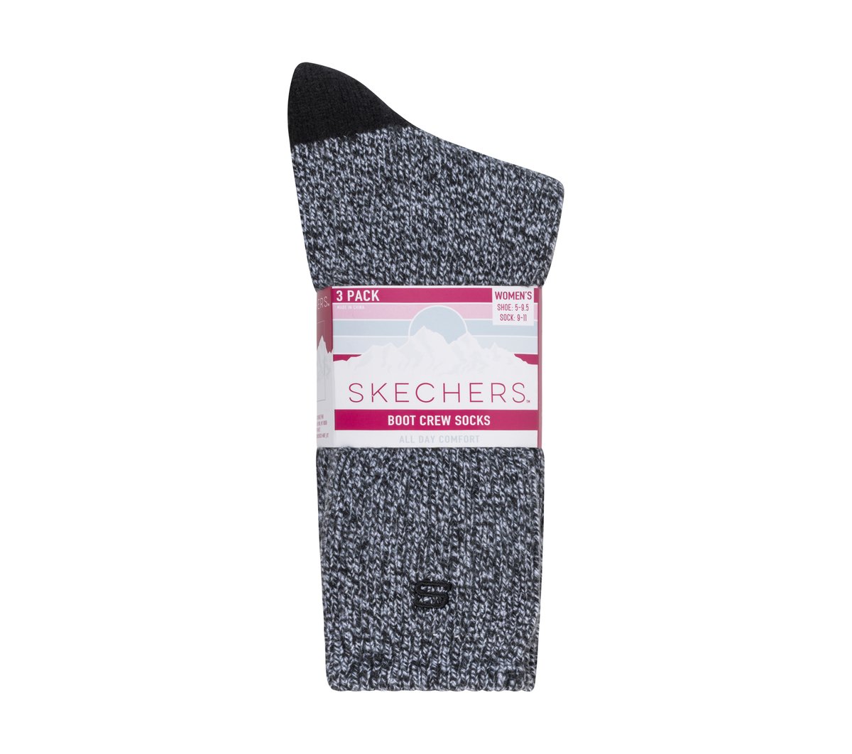 Super Soft Boot Crew Socks - 3 Pack | Skechers Women