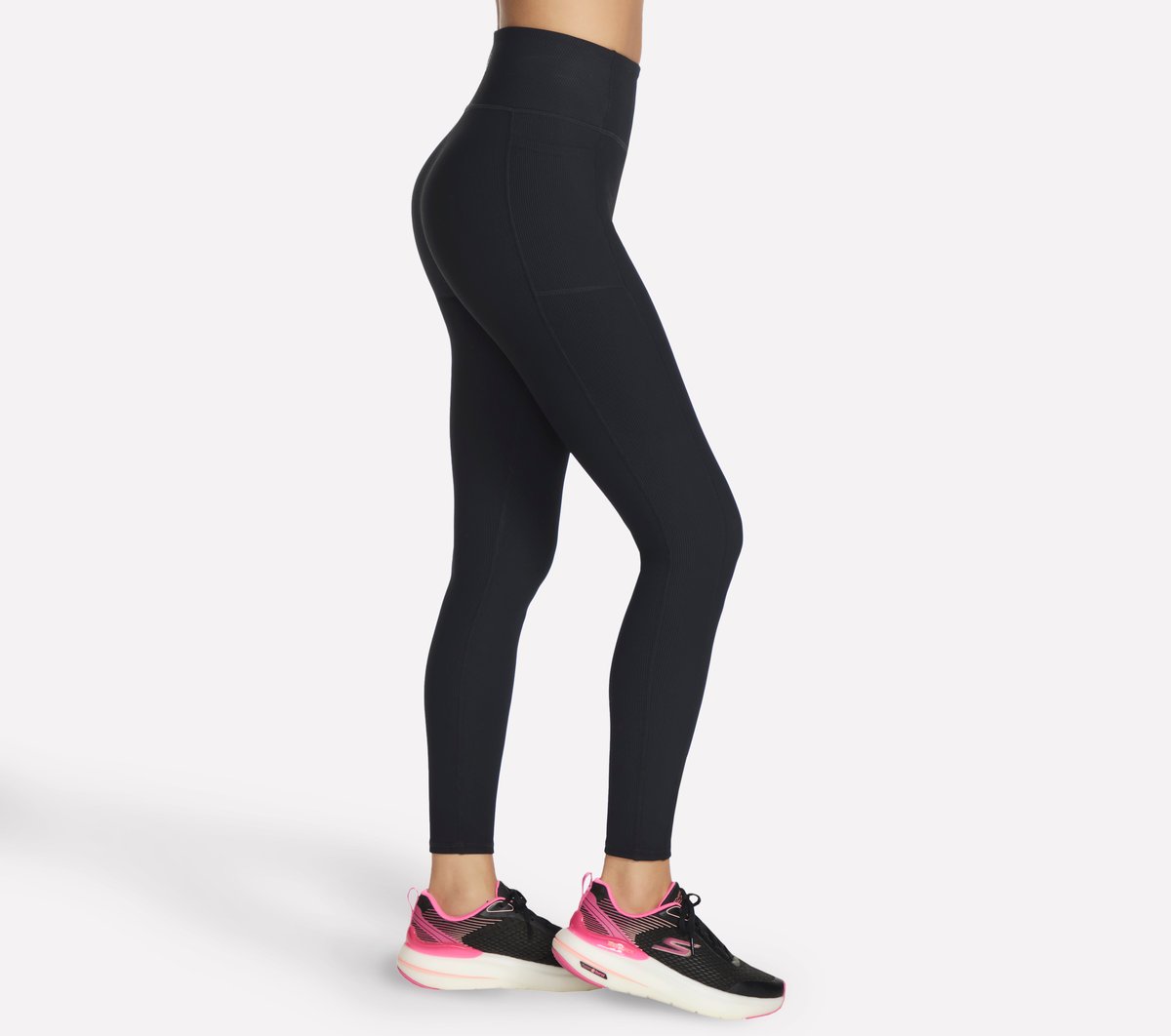 GO FLEX RIB Full Length High-Waisted Legging | Skechers Women