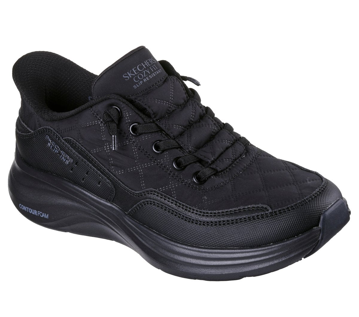 Skechers Slip-ins Work Slip-Resistant: Contour Foam - Cozy Fit | Skechers Women