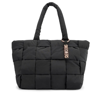 Quilted Checkered Shopper Bag | Skechers Women|Kids