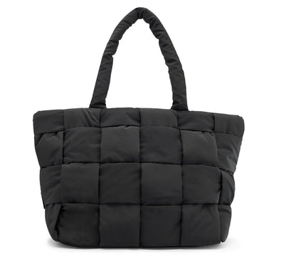 Quilted Checkered Shopper Bag | Skechers Women|Kids