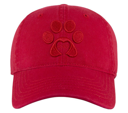 Paw Print Twill Washed Hat | Skechers Women