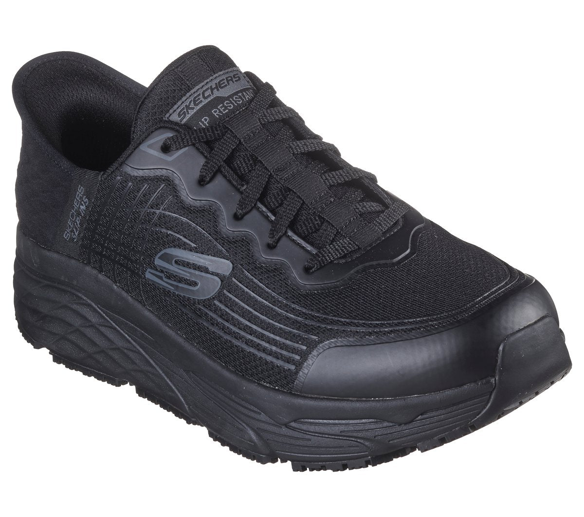 Skechers Slip-ins Work Slip-Resistant Relaxed Fit: Max Cushioning Elite - Remmal | Skechers Men