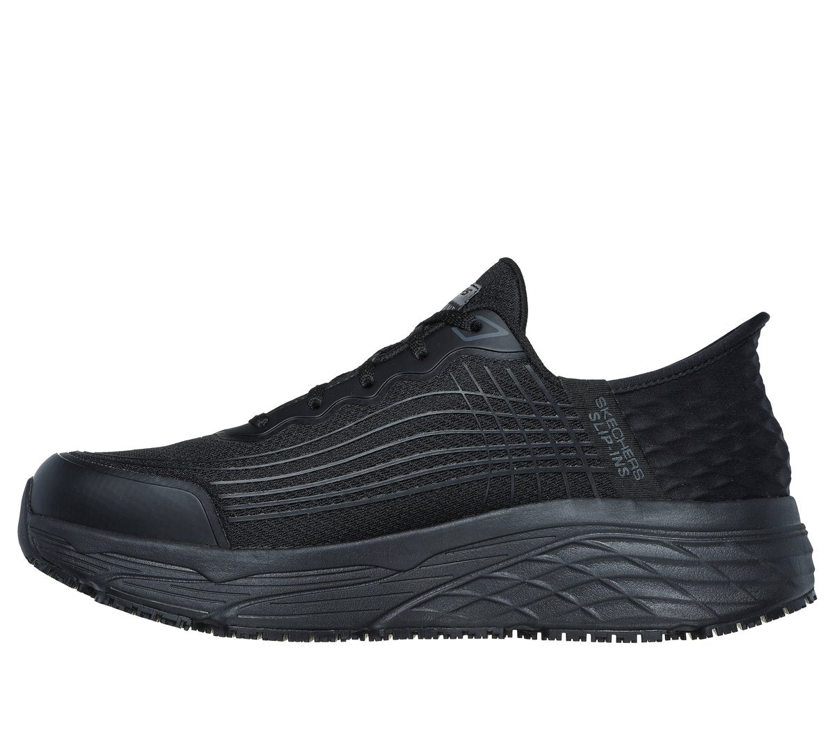 Skechers Slip-ins Work Slip-Resistant Relaxed Fit: Max Cushioning Elite - Remmal | Skechers Men