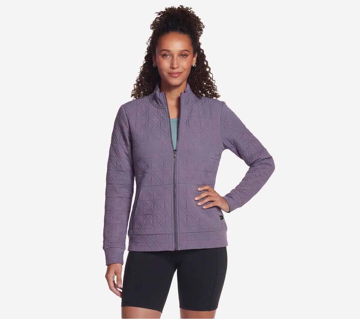 GO WALK Everywhere Cozy Fit Diamond Jacket | Skechers Women