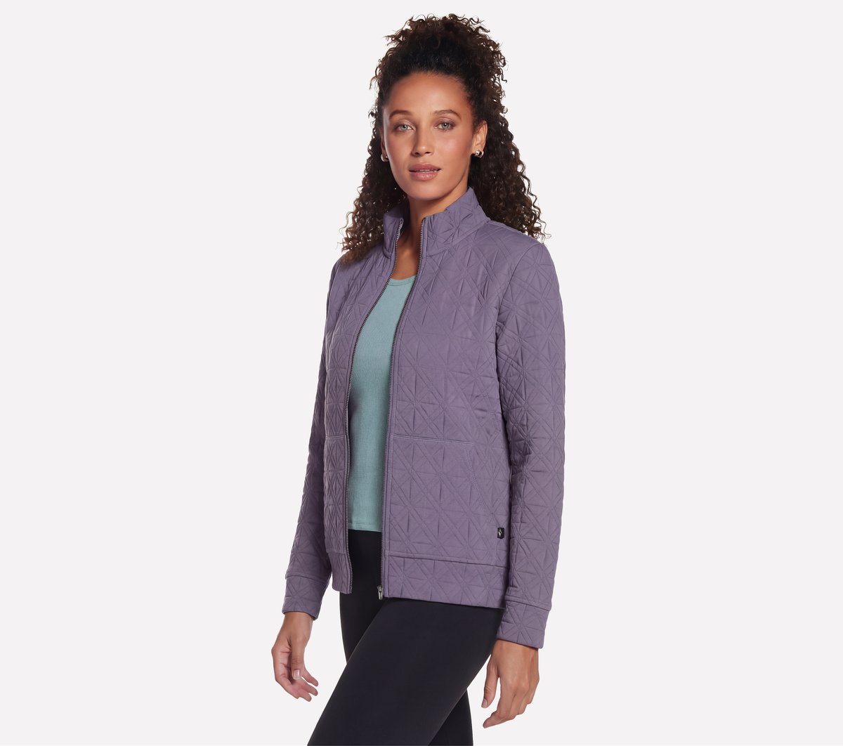GO WALK Everywhere Cozy Fit Diamond Jacket | Skechers Women
