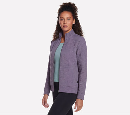 GO WALK Everywhere Cozy Fit Diamond Jacket | Skechers Women