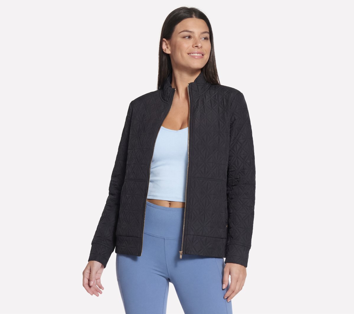 GO WALK Everywhere Cozy Fit Diamond Jacket | Skechers Women