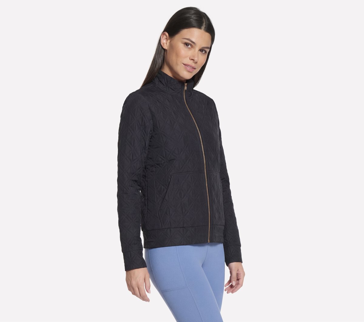 GO WALK Everywhere Cozy Fit Diamond Jacket | Skechers Women