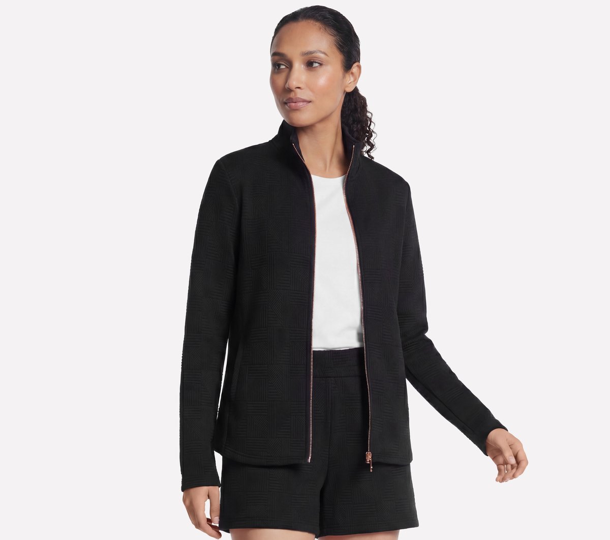 Diamond Ottoman Jacket | Skechers Women