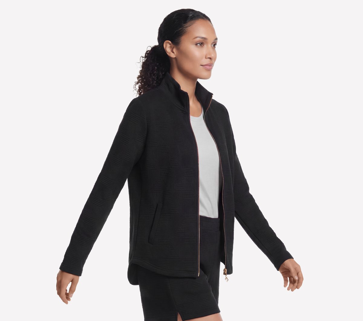 Diamond Ottoman Jacket | Skechers Women