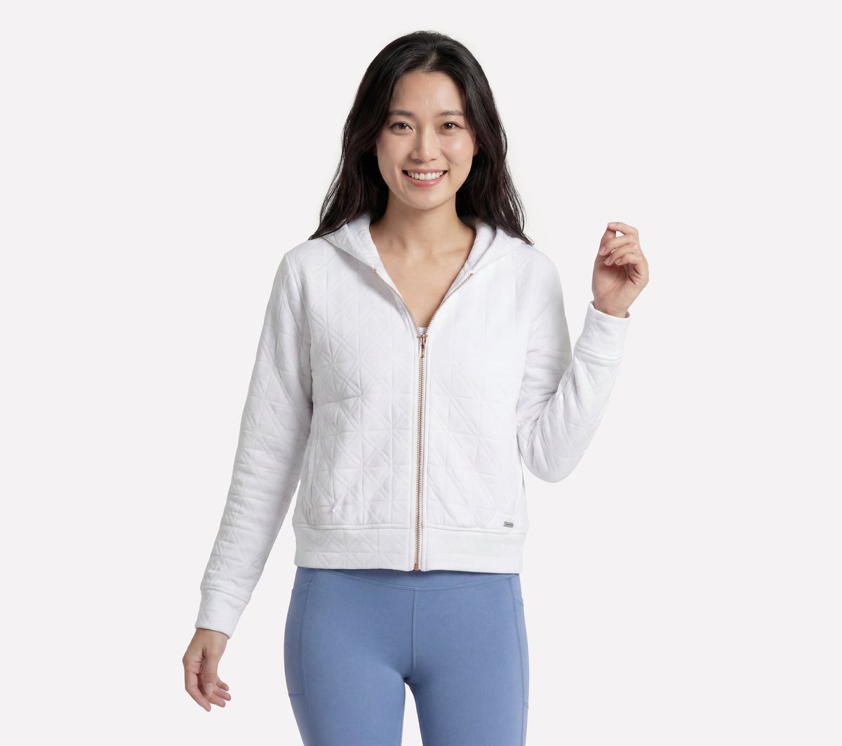 GO WALK Cozy Fit Diamond Jacket | Skechers Women