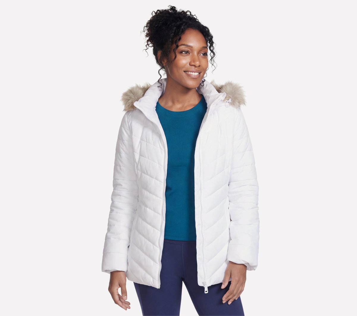 On-The-GO GO SHIELD Cozy Fit Belted Parka | Skechers Women