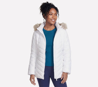 On-The-GO GO SHIELD Cozy Fit Belted Parka | Skechers Women