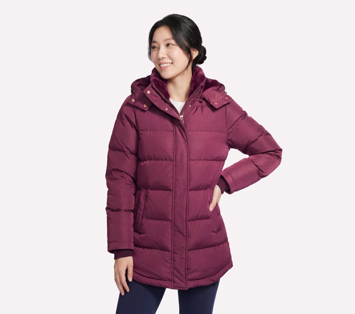 On-The-GO Cozy Fit Down Parka | Skechers Women