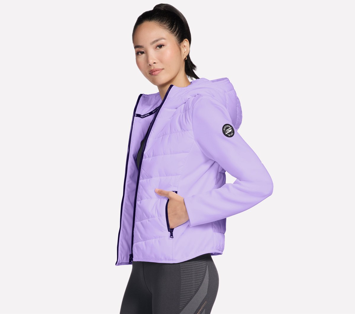 Performance Elite Cozy Fit Hooded Jacket | Skechers Women