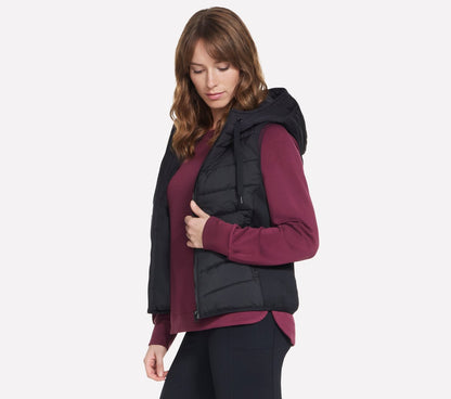 Performance Elite Cozy Fit Hooded Vest | Skechers Women