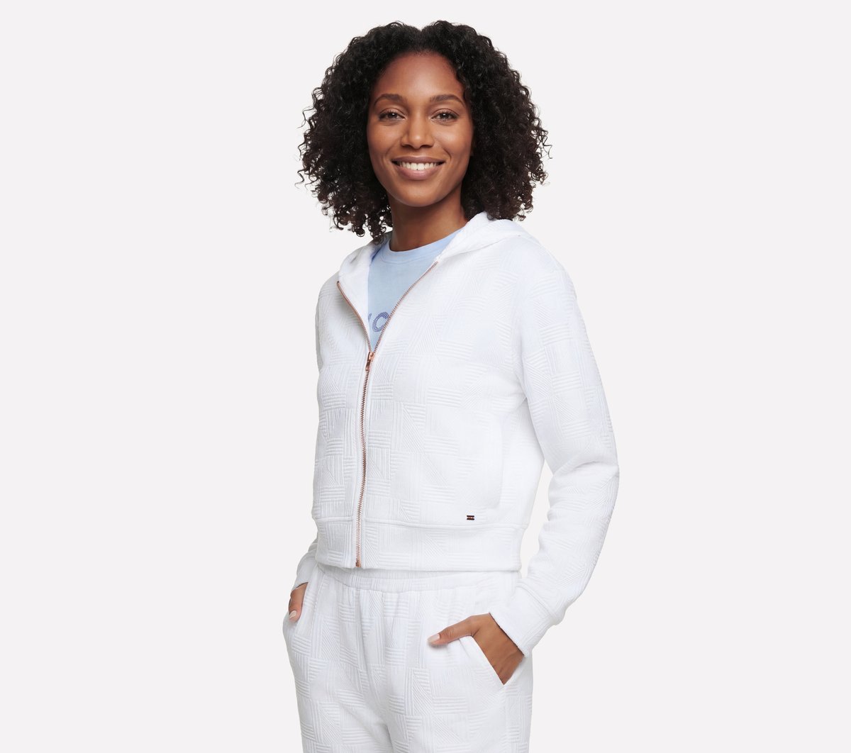 GO WALK Everywhere Diamond Full Zip Jacket | Skechers Women