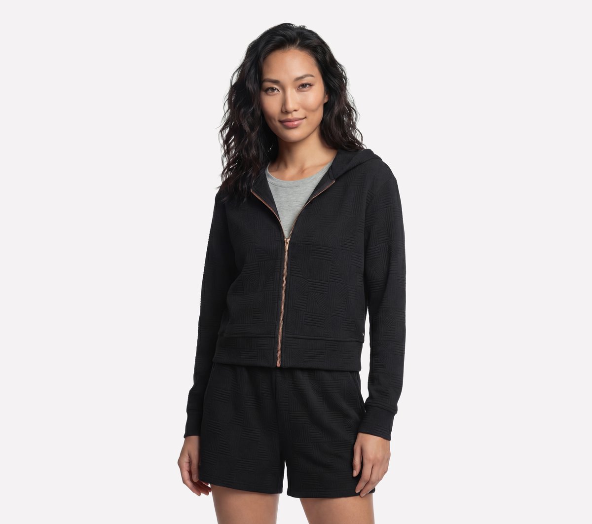 GO WALK Everywhere Diamond Full Zip Jacket | Skechers Women