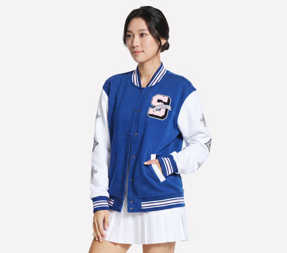 Varsity Jacket | Skechers Women