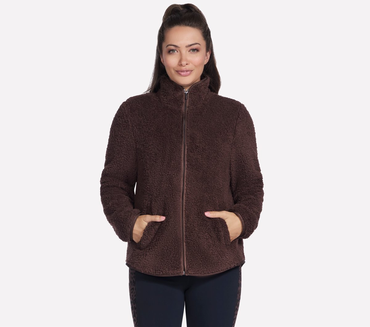 Skech-Sherpa Jacket | Skechers Women
