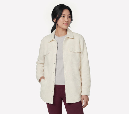 Sherpa Shacket | Skechers Women