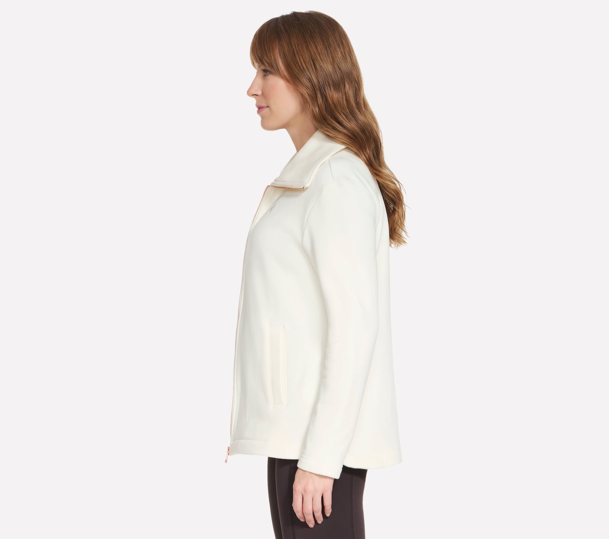 GO SNUGGLE Tunic Full Zip Jacket | Skechers Women