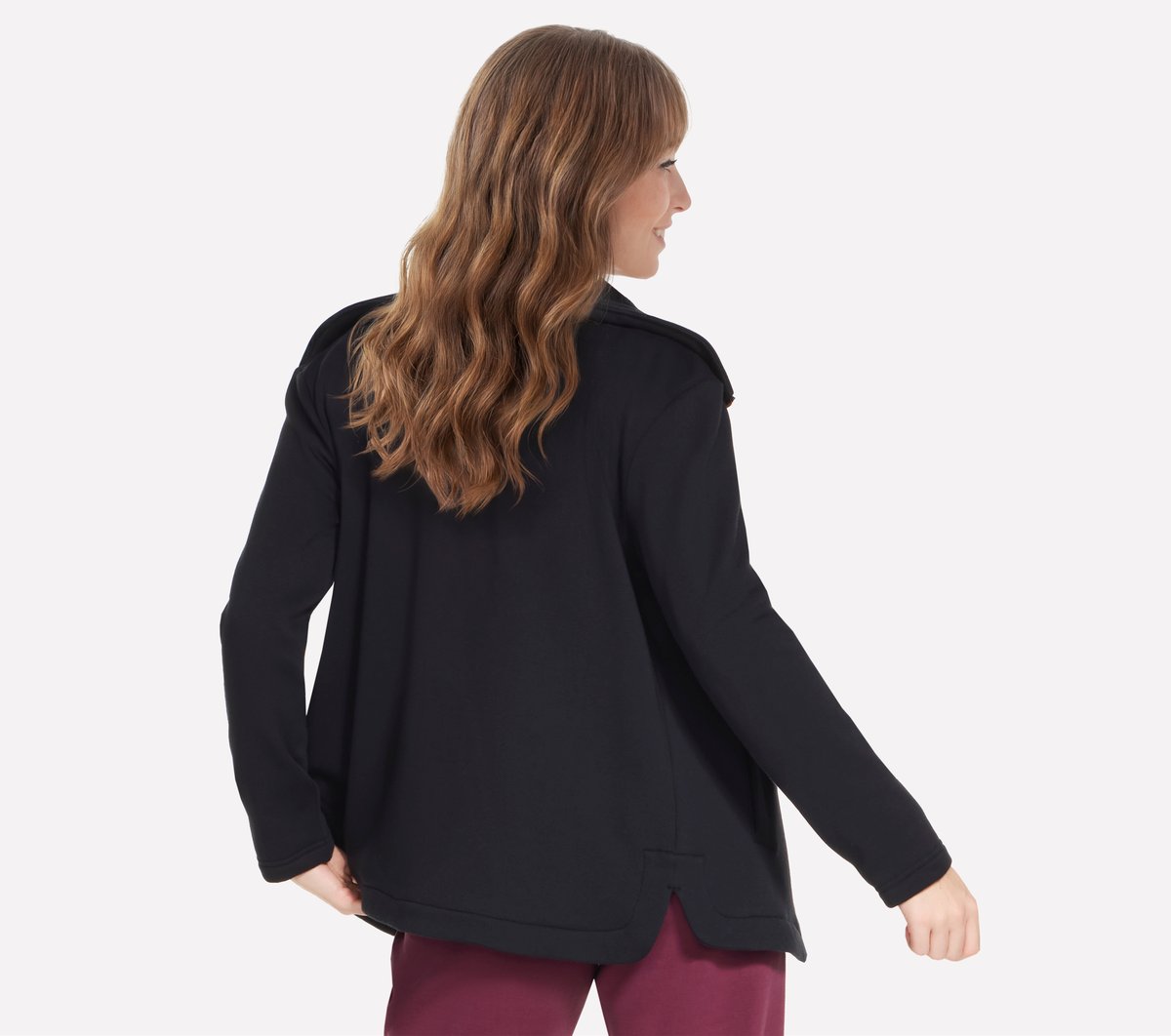 GO SNUGGLE Tunic Full Zip Jacket | Skechers Women