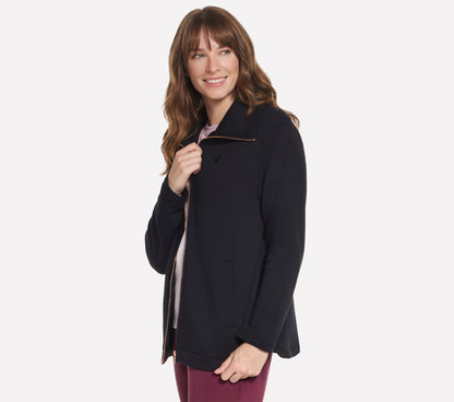GO SNUGGLE Tunic Full Zip Jacket | Skechers Women