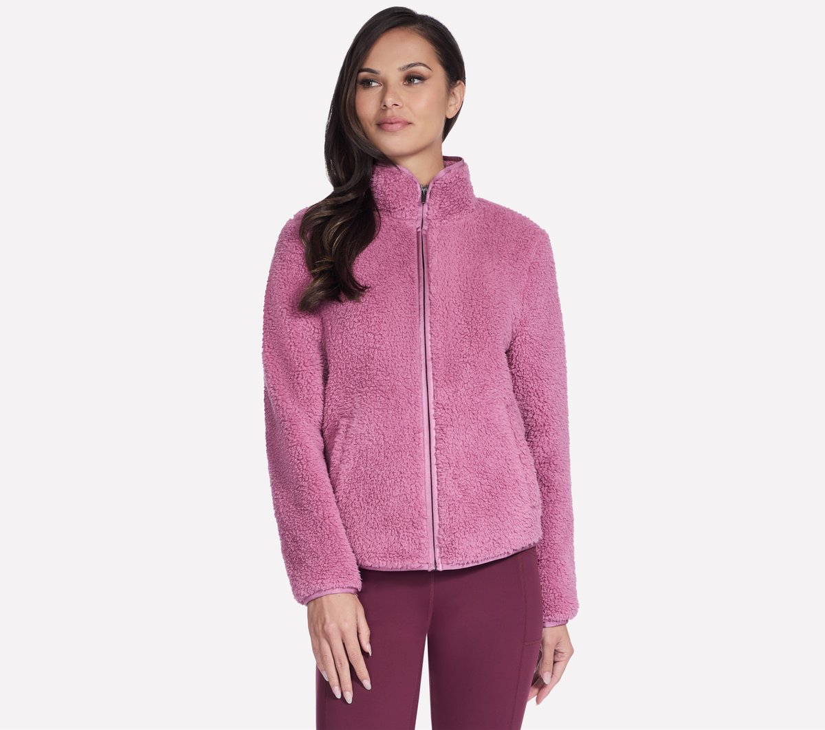 Skech-Sherpa Jacket | Skechers Women