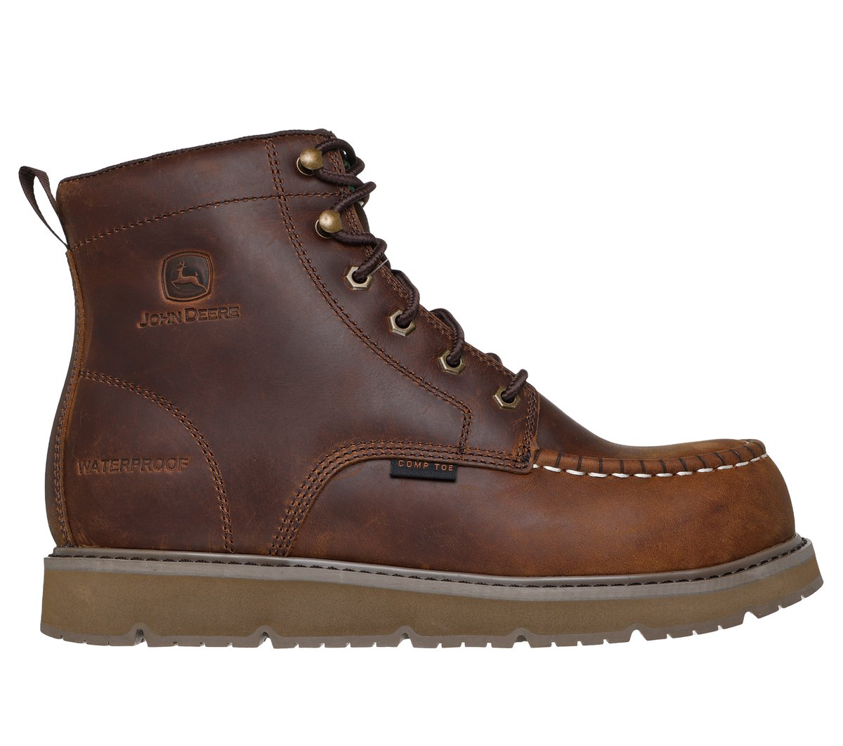 John Deere Waterproof: Flex-Wedge Ranger - Wild Yew | Skechers Men