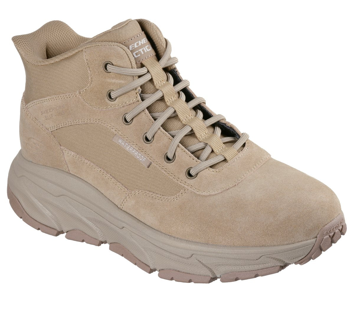 Skechers Slip-ins Work Waterproof Slip-Resistant: D'Lux Journey - Duross | Skechers Men