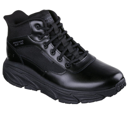 Skechers Slip-in Work Waterproof Slip-Resistant: D'Lux Journey - Redron | Skechers Men