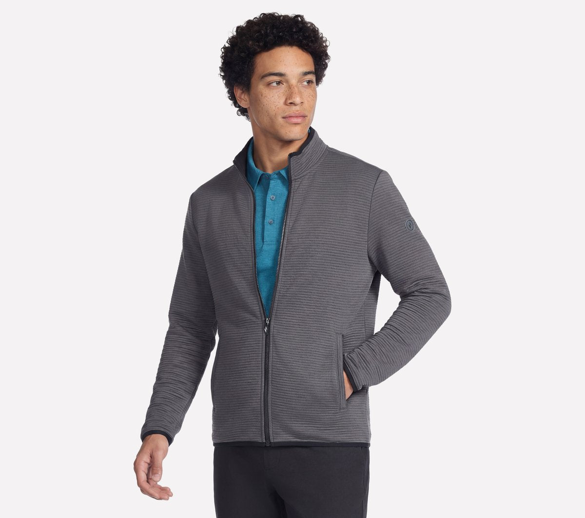 The Hoodless Hoodie Ottoman Jacket | Skechers Men