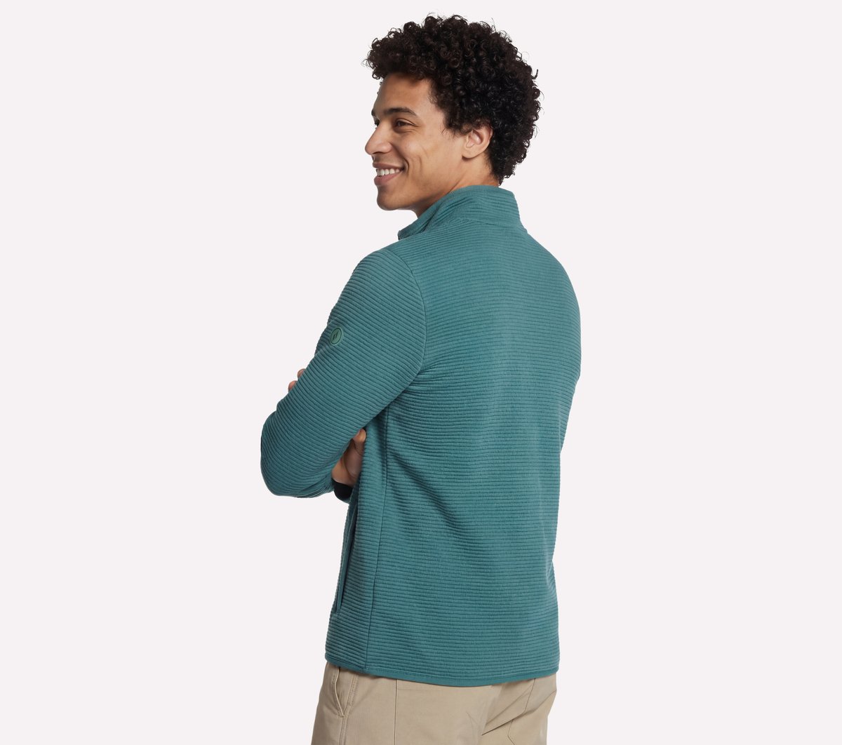 The Hoodless Hoodie Ottoman Jacket | Skechers Men