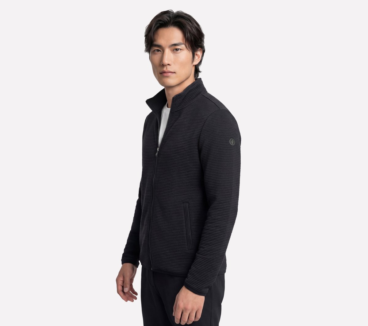 The Hoodless Hoodie Ottoman Jacket | Skechers Men