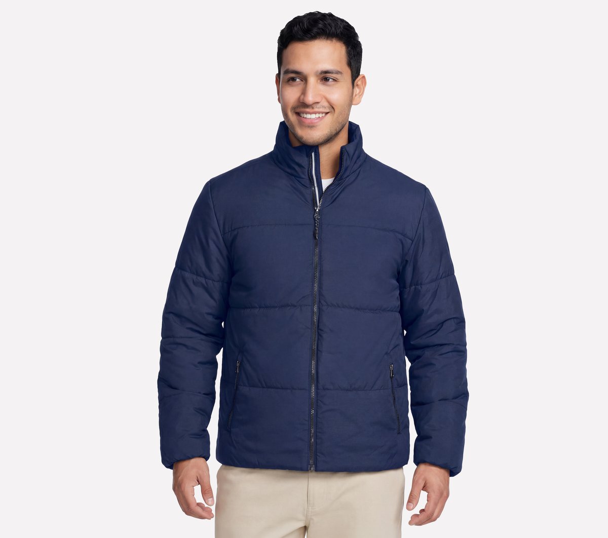 GO SHIELD Cozy Fit Traverse Down Jacket | Skechers Men