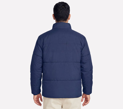 GO SHIELD Cozy Fit Traverse Down Jacket | Skechers Men