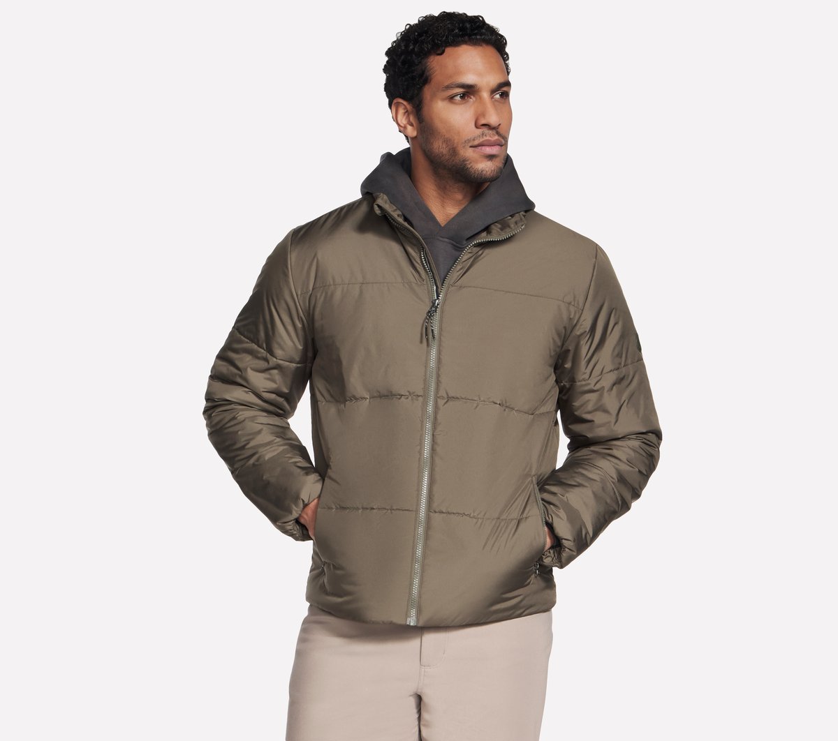 GO SHIELD Cozy Fit Element Jacket | Skechers Men