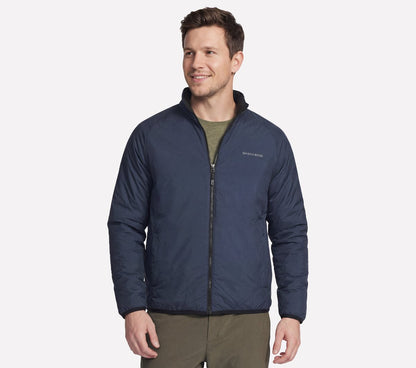 GO SHIELD Cozy Fit Altitude Reversible Jacket | Skechers Men