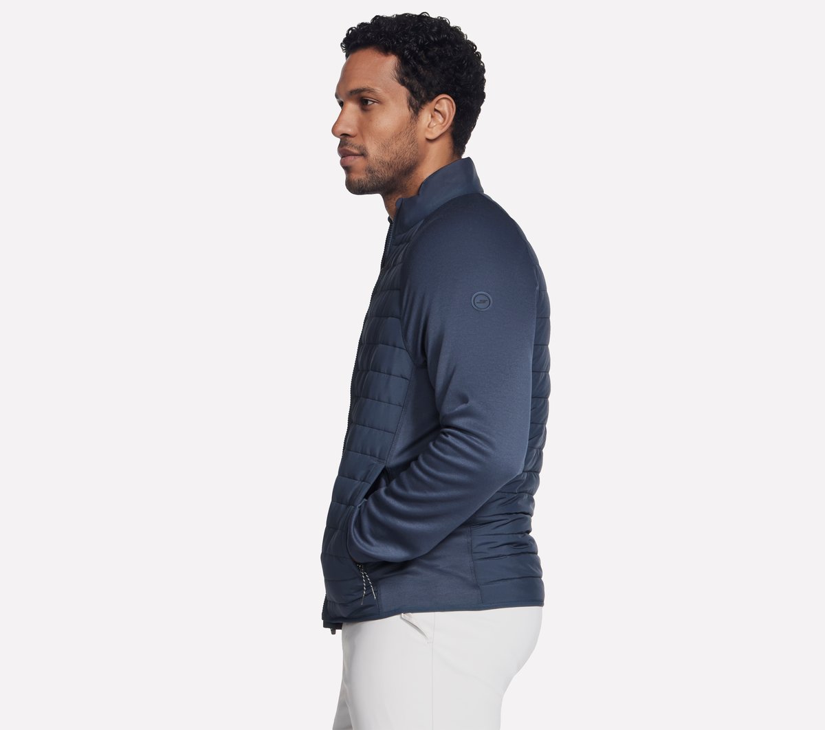 The Hoodless Hoodie Hybrid Jacket | Skechers Men