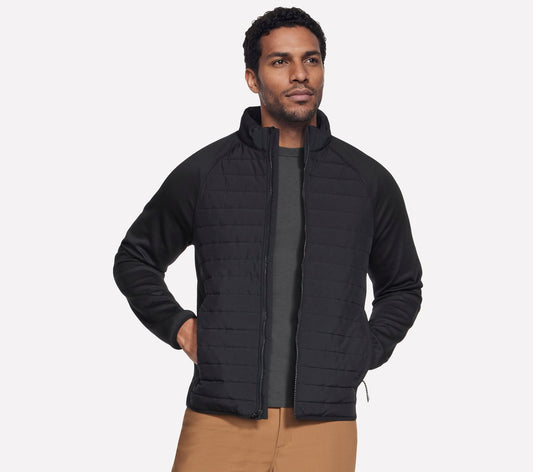 The Hoodless Hoodie Hybrid Jacket | Skechers Men