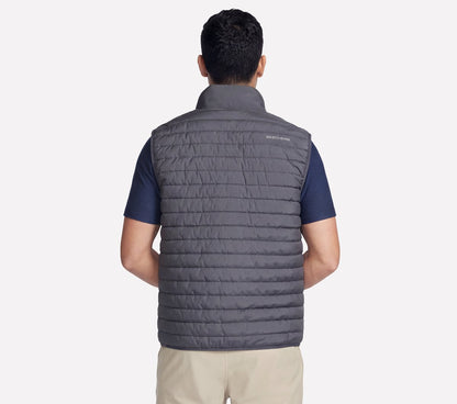 GO SHIELD Cozy Fit Altitude Reversible Vest | Skechers Men