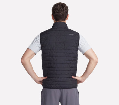 GO SHIELD Cozy Fit Altitude Reversible Vest | Skechers Men
