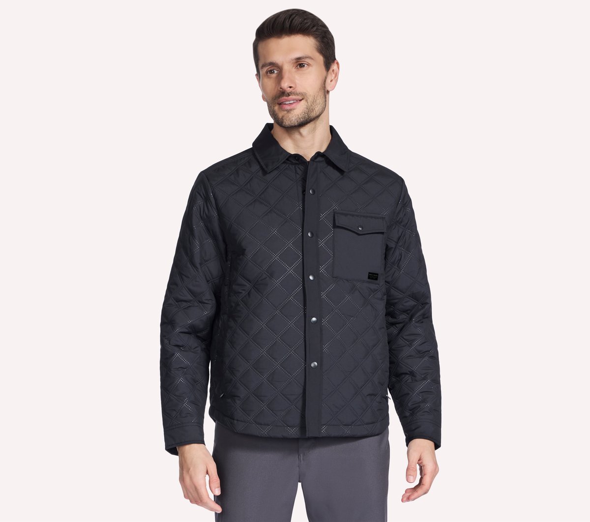 GO SHIELD Cozy Fit Altitude Bonded Jacket | Skechers Men