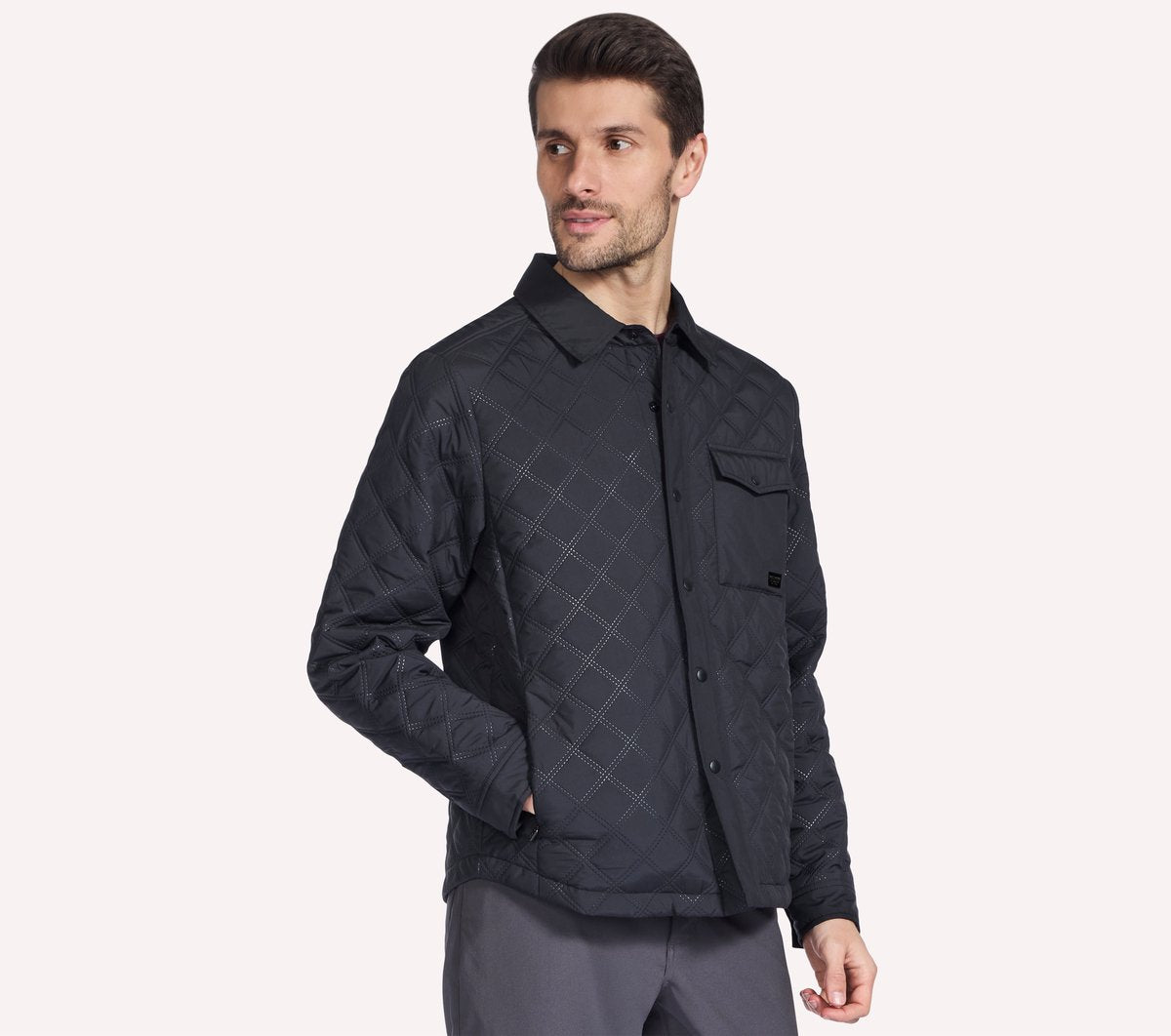 GO SHIELD Cozy Fit Altitude Bonded Jacket | Skechers Men