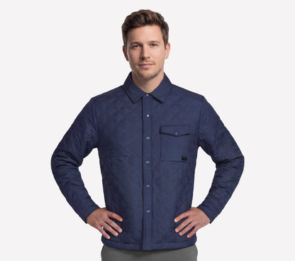 GO SHIELD Cozy Fit Altitude Bonded Jacket | Skechers Men